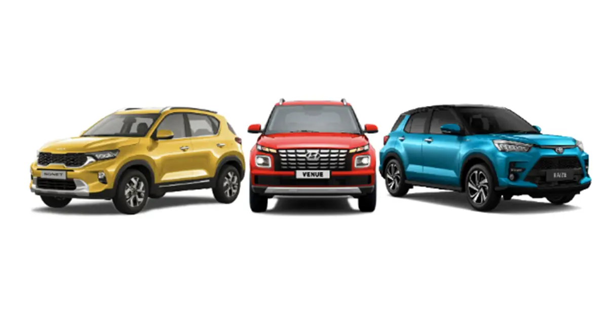 So sánh về an toàn Kia Sonet, Hyundai Venue, Toyota Raize
